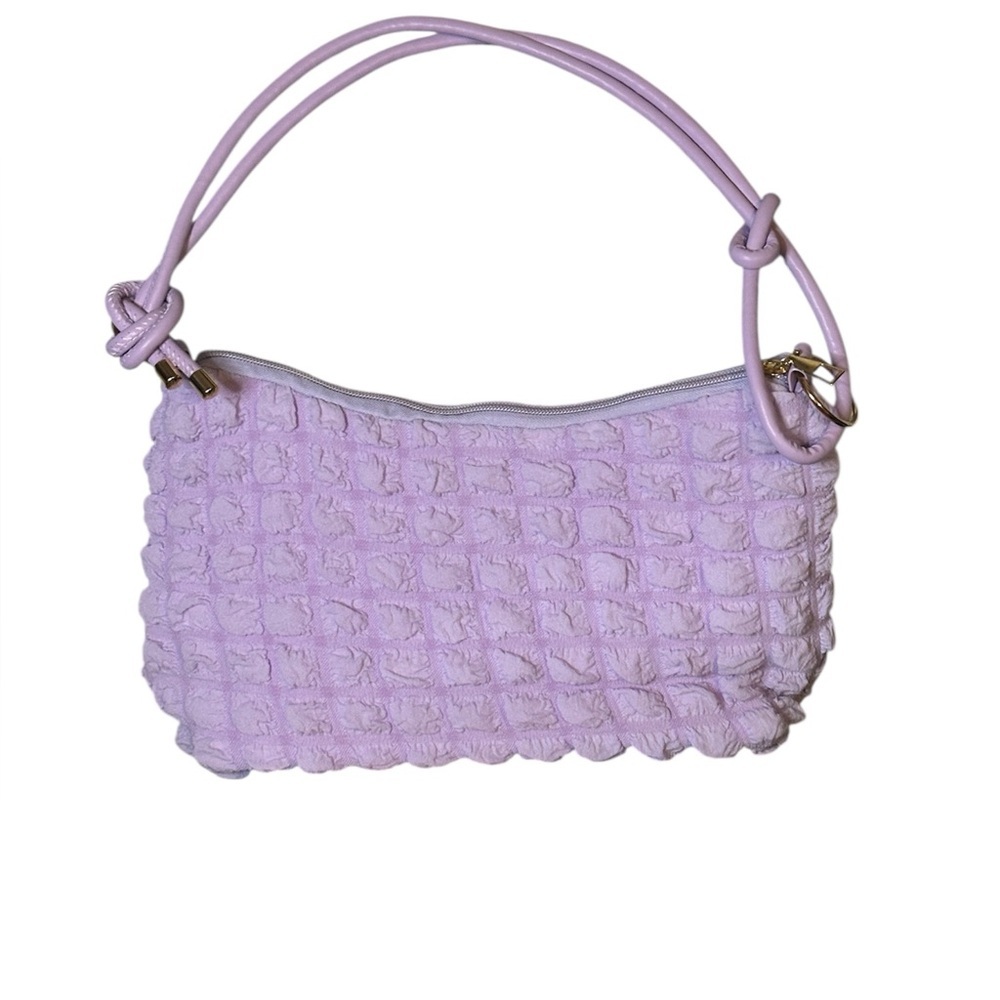 NWOT ZENANA CLOUD PUFFY PLEATED
CROSSBODY SHOULDER BAG.
